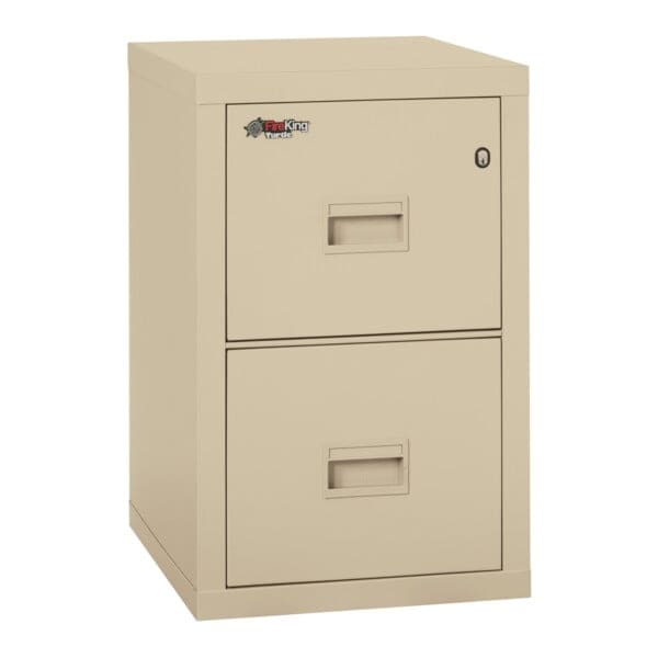 FireKing® 2 Drawer Vertical File - 22" Depth (18" W)