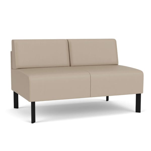 Luxe Armless Loveseat