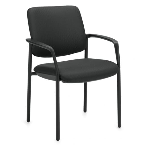 Fabric Arm Chair - 4 Leg