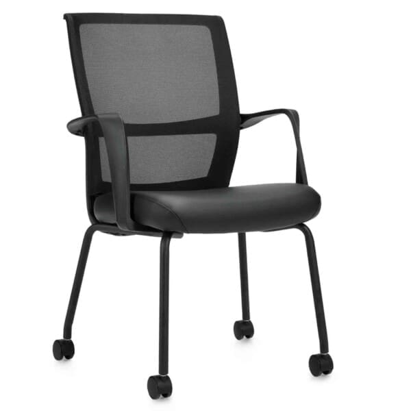 Mesh Back with Casters