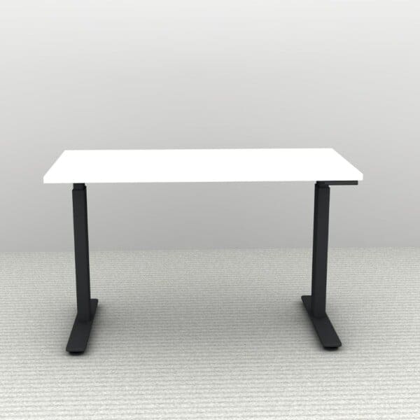 48" x 24" Height Adjustable Desk - Black Base
