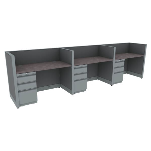 48" x 24" Cubicle Workstation 42"H Panel