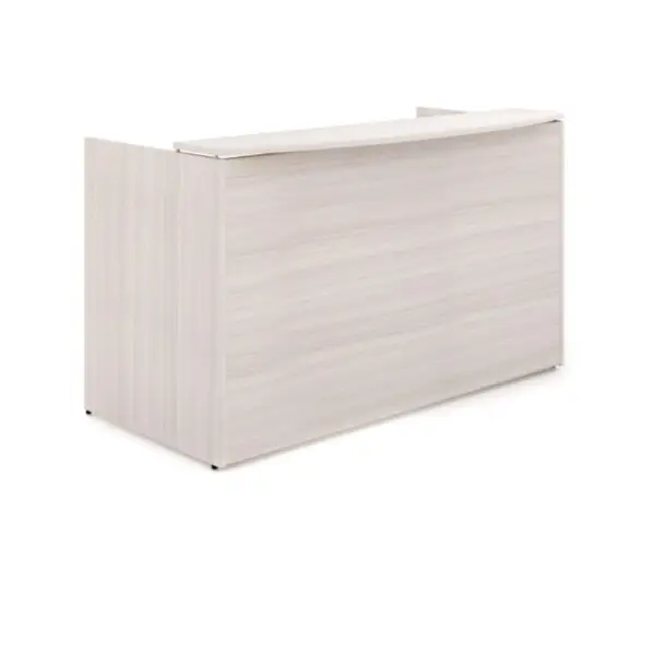 72" x 36" Reception Desk with Laminate Transaction Top